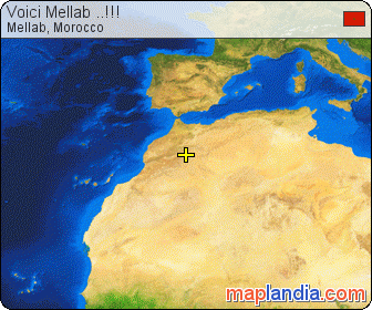 Voici Mellab ..!!! satellite map