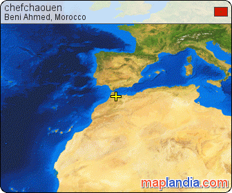 chefchaouen's map homepage