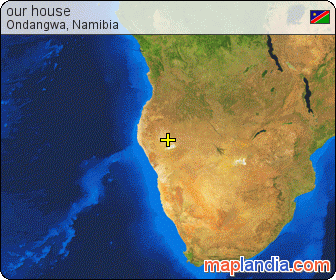 our house satellite map