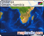 Ondanga satellite map