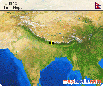 LG land satellite map