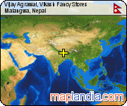 Vijay Agrawal, Vikash Fancy Stores satellite map