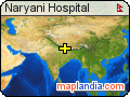 Naryani Hospital satellite map