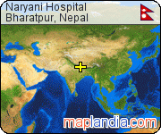 Naryani Hospital satellite map