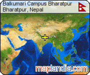 Balkumari Campus Bharatpur satellite map