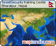 forestSecurity training Centar satellite map