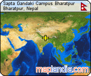 Sapta Gandaki Campus Bharatpur satellite map