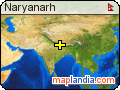 Naryanarh satellite map