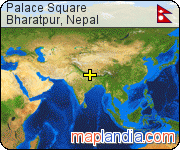 Palace Square satellite map