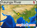 Keunga River satellite map
