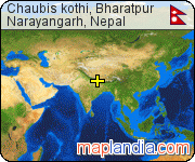 Chaubis kothi, Bharatpur satellite map