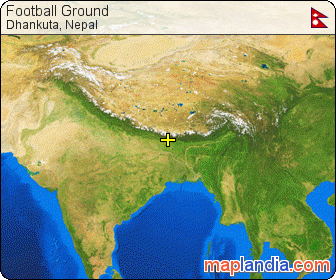 Football Ground satellite map