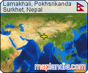 Lamakhali, Pokhsrikanda satellite map