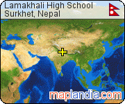 Lamakhali High School satellite map