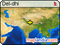 Del-dhi  satellite map