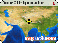 Dodhe Chimig monastery satellite map