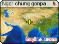 Ngor chung gonpa satellite map