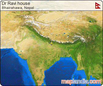 Dr Ravi house satellite map