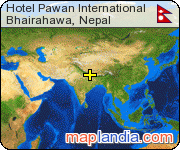 Hotel Pawan International satellite map