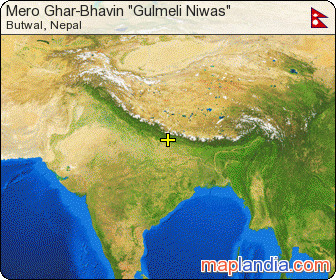 Mero Ghar-Bhavin "Gulmeli Niwas" satellite map