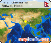 milan cinema hall satellite map