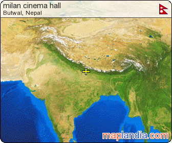 milan cinema hall satellite map