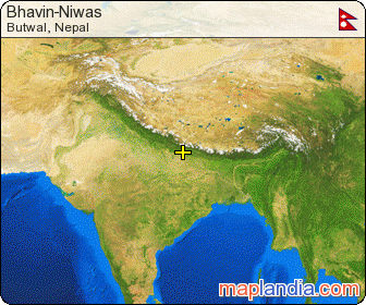 Bhavin-Niwas satellite map