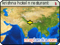 krishna hotel n resturant satellite map