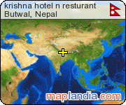 krishna hotel n resturant satellite map