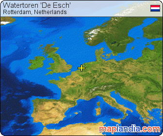 Watertoren 'De Esch' satellite map