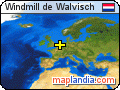 Windmill de Walvisch satellite map