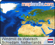 Windmill de Walvisch satellite map