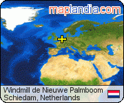 Windmill de Nieuwe Palmboom satellite map