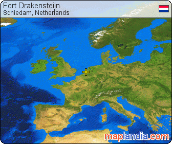 Fort Drakensteijn satellite map