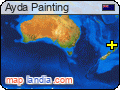 Ayda Painting satellite map