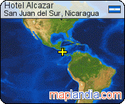 Hotel Alcazar's map homepage