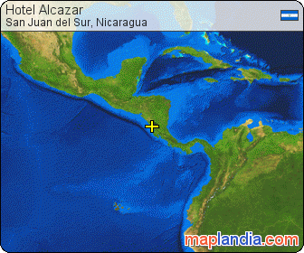 Hotel Alcazar's map homepage