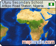 Uturu Secondary School satellite map