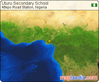 Uturu Secondary School satellite map