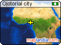 Ojotorial city satellite map