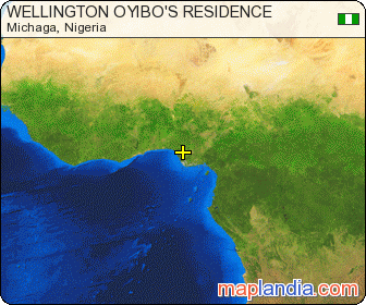 WELLINGTON OYIBO'S RESIDENCE  satellite map