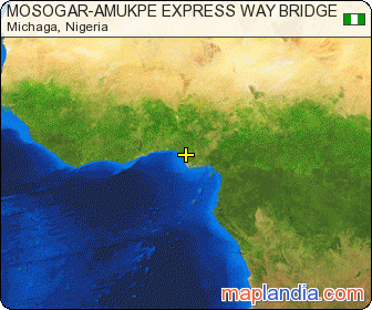 MOSOGAR-AMUKPE EXPRESS WAY BRIDGE satellite map