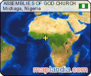 ASSEMBLIES OF GOD CHURCH satellite map