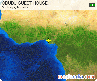 ODUDU GUEST HOUSE, satellite map