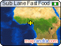Sub Lane Fast Food satellite map