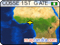 COSSE 1ST  GATE satellite map