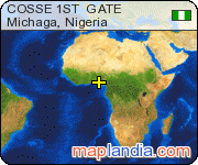 COSSE 1ST  GATE satellite map