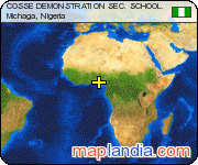 COSSE DEMONSTRATION SEC. SCHOOL. satellite map