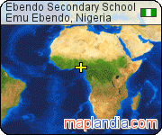 Ebendo Secondary School satellite map