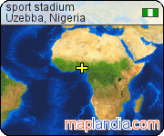 sport stadium satellite map